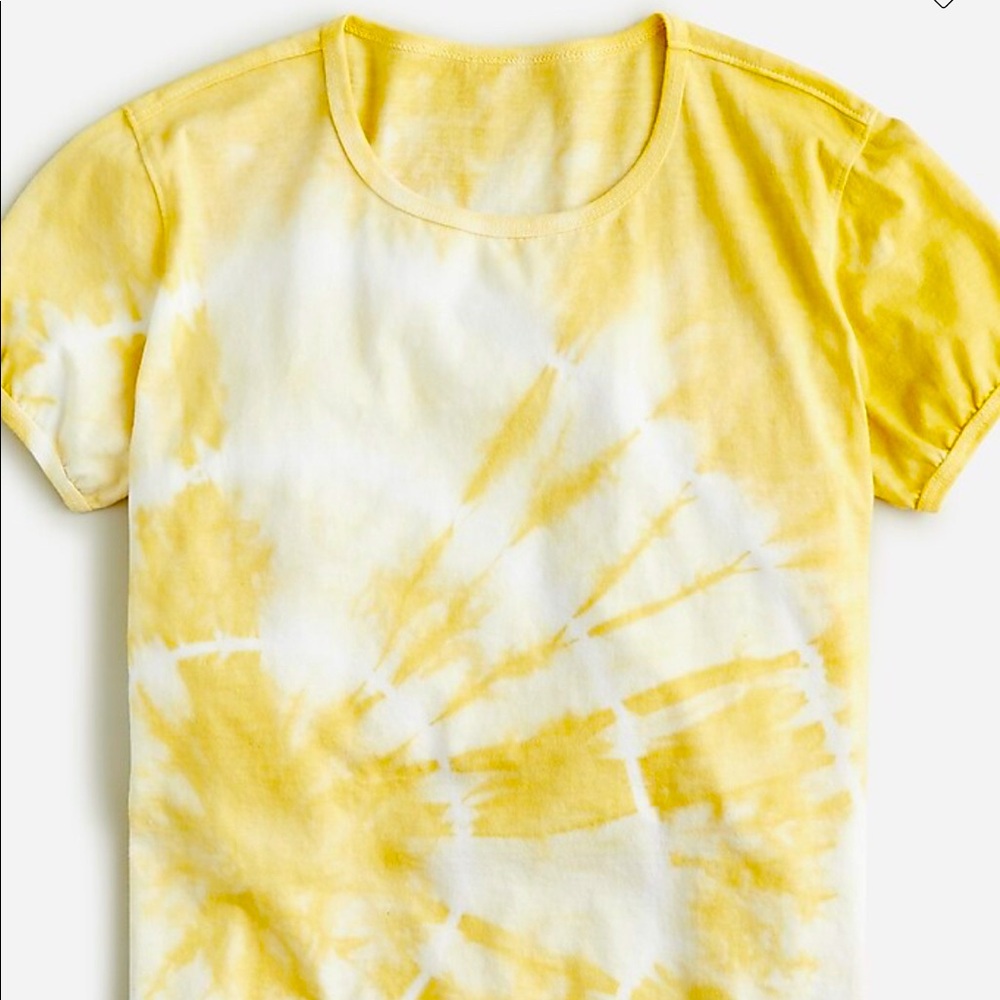 NWT J Crew Made-in-the-USA Tie-dye T-shirt size XS